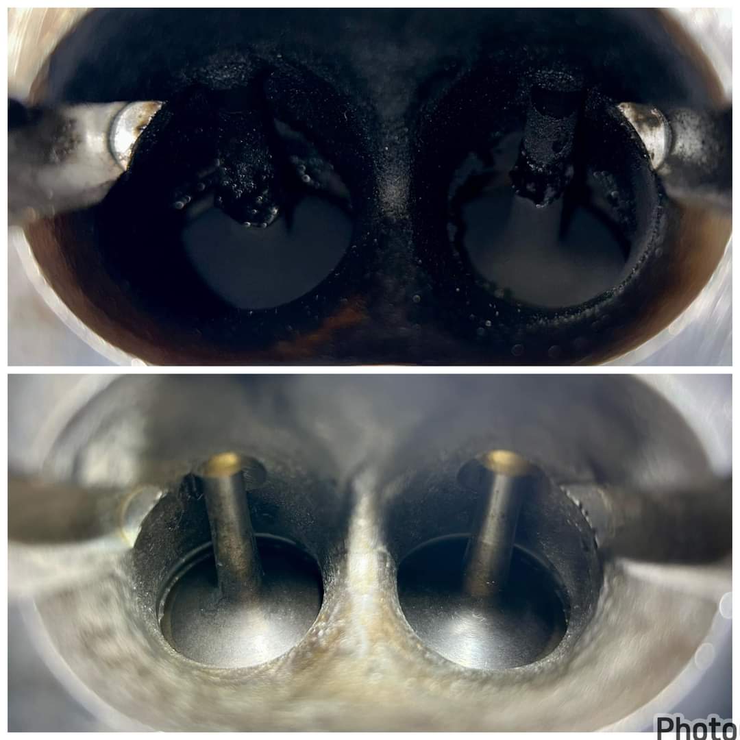 DPF — before & after